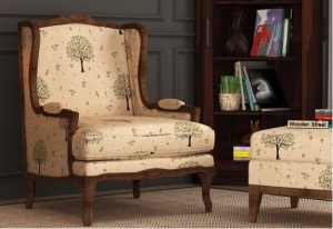 Buy Wing Chairs Online in India From Wooden Street